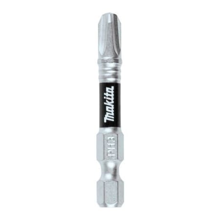 Makita Makita Impact XPS #3 Phillips 2in Power Bit, Matte Nickel, 3/Pack E-00789